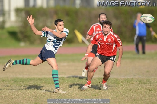 2014-11-02 CUS PoliMi Rugby-ASRugby Milano 1195